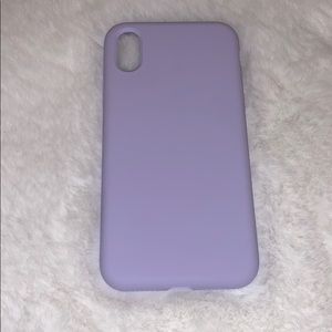 iPhone XS phone Case in Lavender